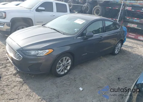 2019 Ford Fusion Hybrid Se из США, поврежденный, VIN 3FA6P0LU0KR240422